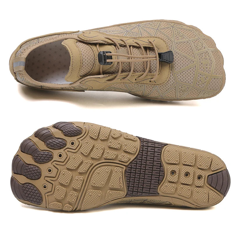 New Barefoot Wading Shoes Men Women Mesh Quick-Drying Beach Shoes Outdoor Non-Slip Swimming Shoes Unisex Water Sports Shoes