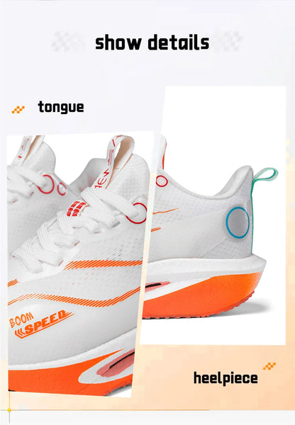 Carbon Plate Running Shoes Men Women Professional Marathon Racing Sneakers Breathable Lightweight Road Running Training Shoes