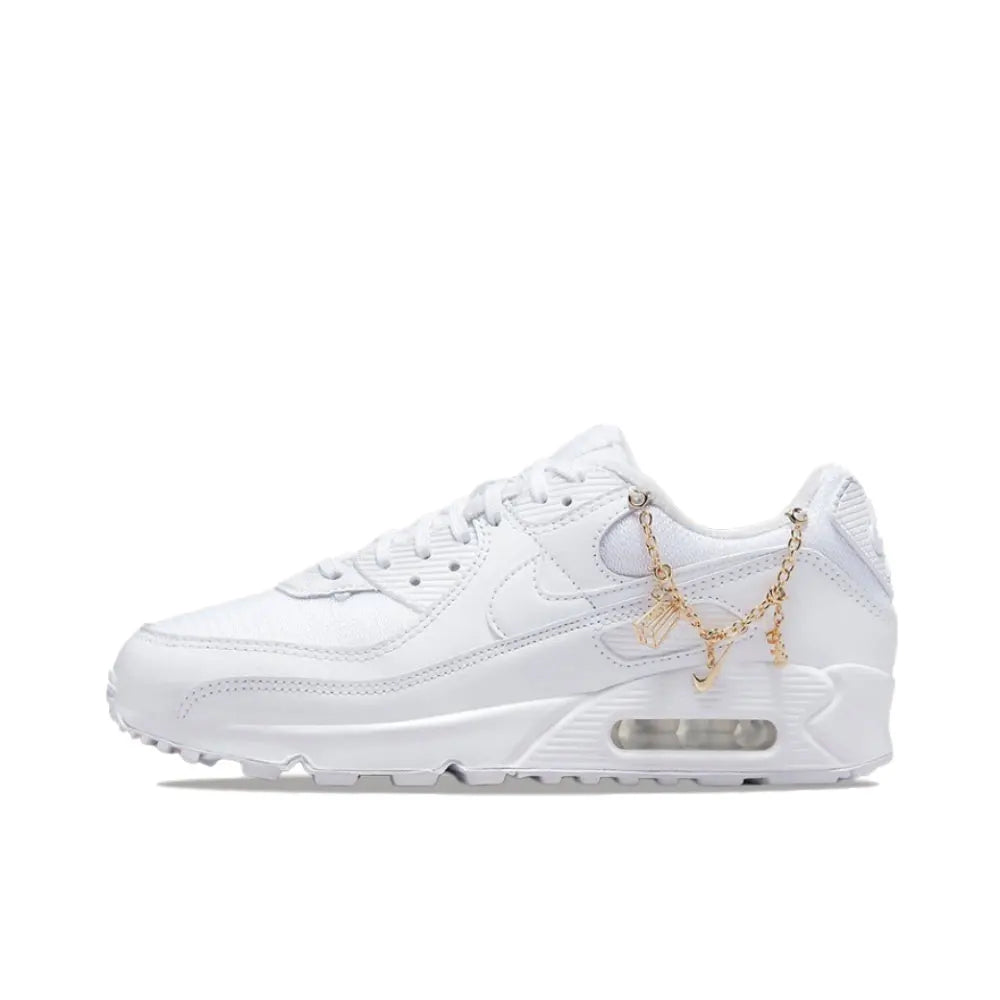 Nike Air Max 90 Classic Women's Running Shoes - Slip-Resistant, Durable, Lightweight, Comfortable for Daily Wear FD4615-111