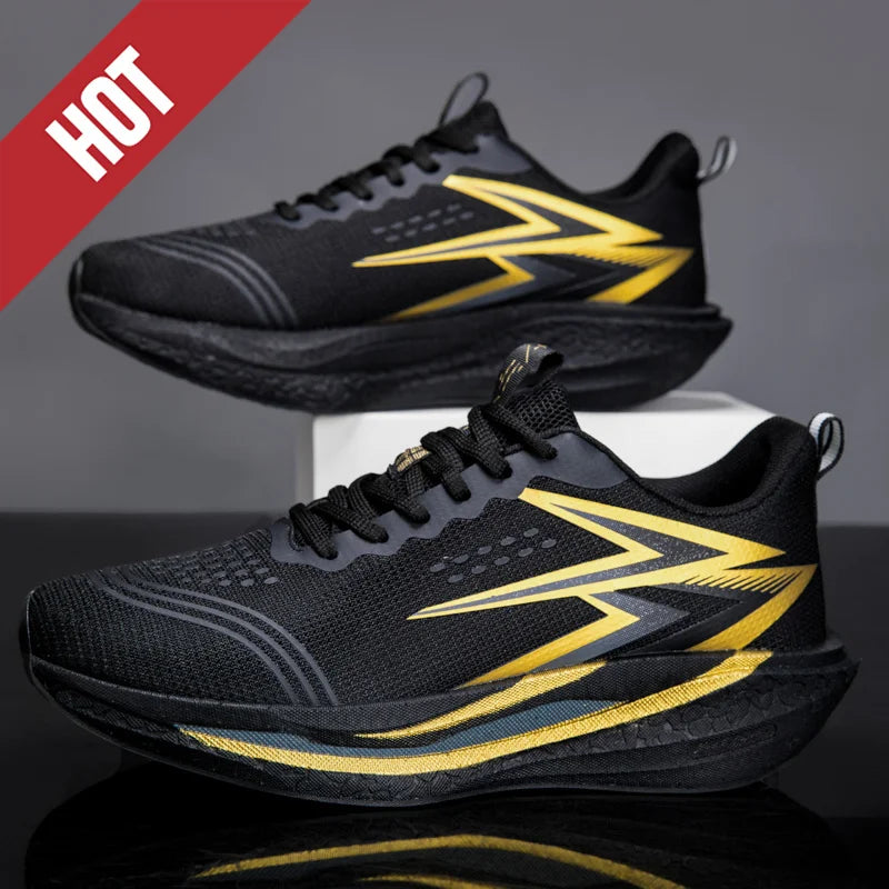 Nuove scarpe da running con piastra in carbonio per maratona, da uomo e donna, sportive, traspiranti, leggere, comode, antiscivolo e casual