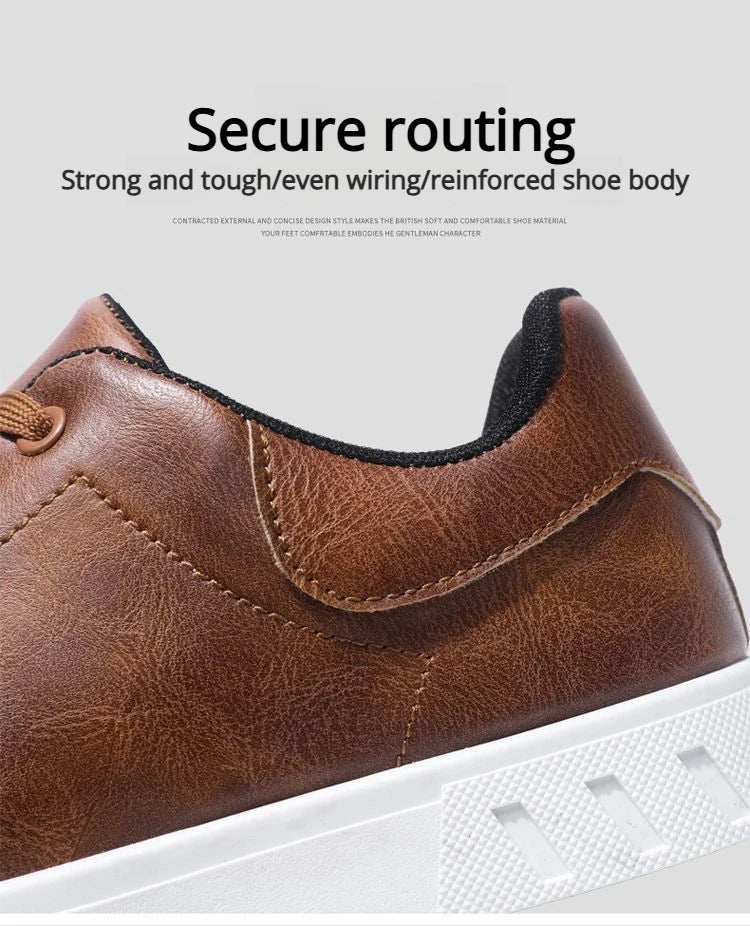 Sapatos de Homem 2026 Novo Estilo Quatro Estações, Versáteis e Modernos, Sola Macia, Brancos, Casuais e Respiráveis para o Verão