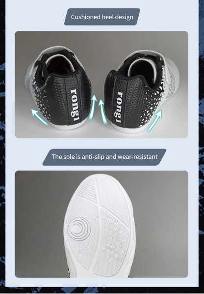 Taekwondo Shoes Breathable Wear-Resistant Kickboxing Kung Fu Professional Taekwondo Martial Arts Sneaker Shoes Kids to Adult