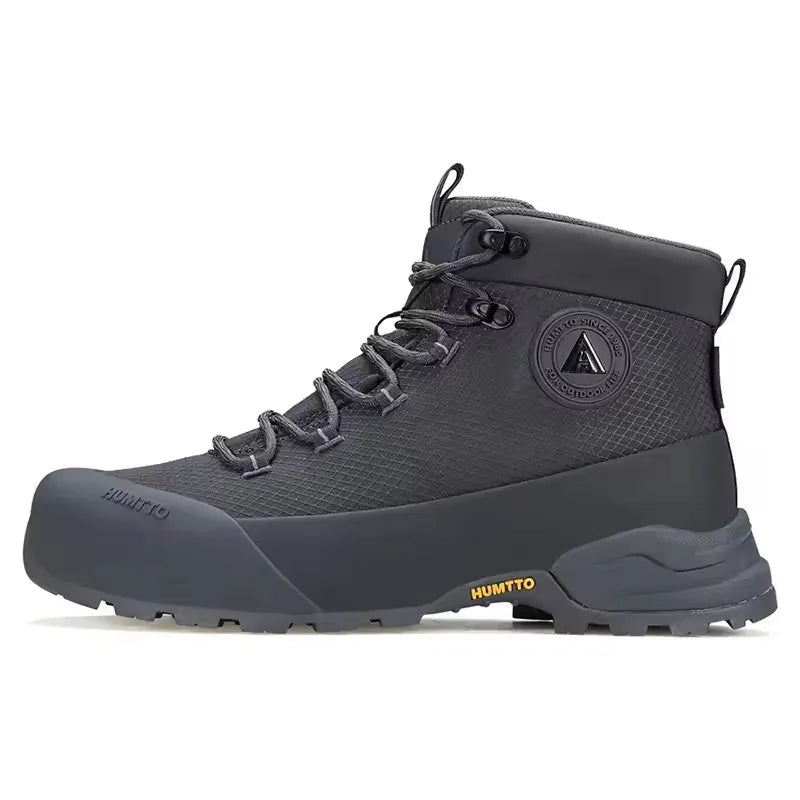 HUMTTO Hiking Shoes Men's Waterproof Hunting Boots Tactical Desert Combat Ankle Trekking Boots Male Women Warm Leather Sneakers