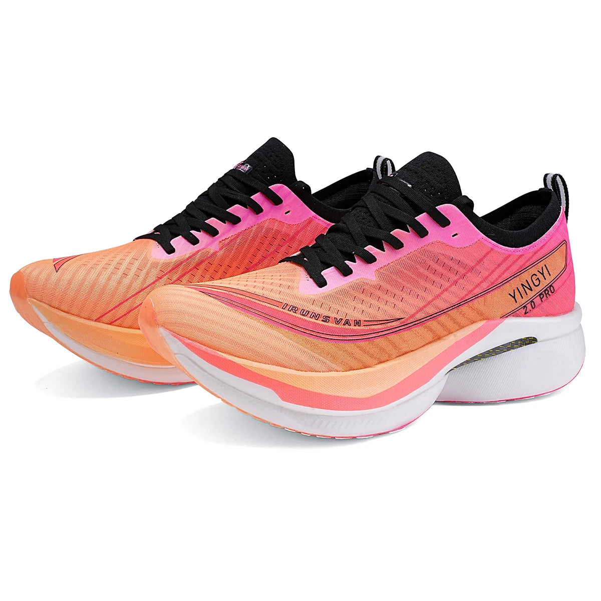 2025 IRUNSVAN SHADOW WING 2.0 PRO Marathon Air Cushion Sports Running Shoes, Carbon Plate Trail Running Shoes, Lightweight Sneakers