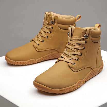 Work Lightweight Sports Shoes 41-46 Men's Shoes Wide Barefoot Sneakers Seasonal Outdoor Breathable Versatile Casual Trendy Shoes