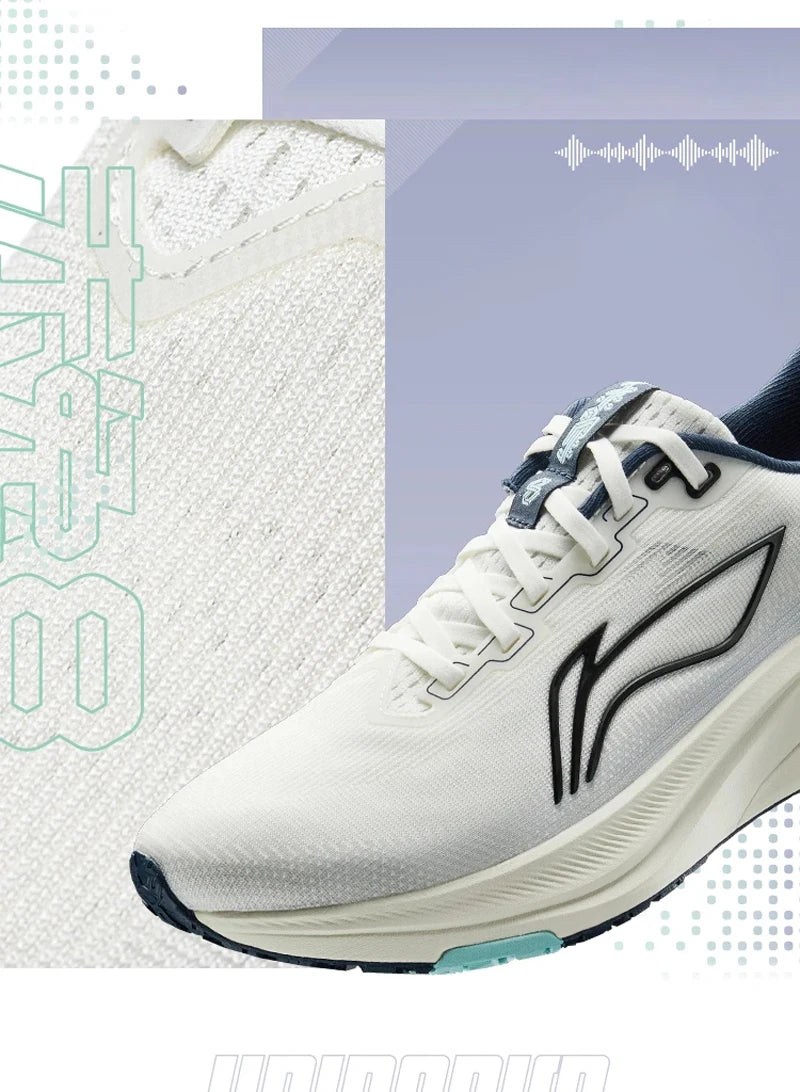 Ténis de corrida Li-Ning RED HARE 8 para homem, LIGHT FOAM ULTRA, refletores, amortecimento estável, sapatilhas leves LiNing ARPV001