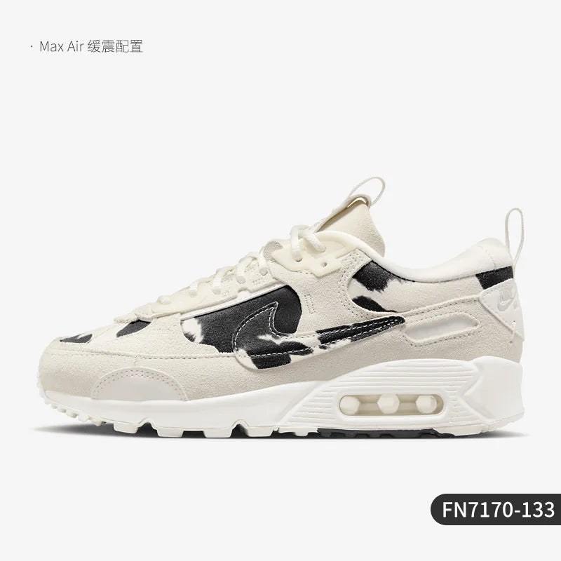 Επίσημα γνήσια παπούτσια τρεξίματος Nike Air Max 90 με αερόστρωμα για άνδρες και γυναίκες FN7170-133