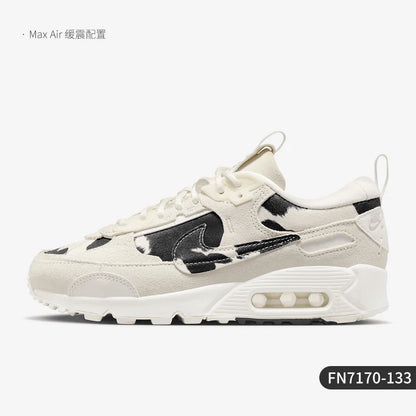 Επίσημα γνήσια παπούτσια τρεξίματος Nike Air Max 90 με αερόστρωμα για άνδρες και γυναίκες FN7170-133