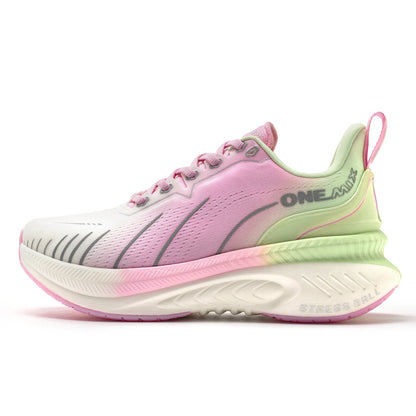 ONEMIX Bumper Elit Racing Running Shoes Cushion Stable Sport Shoes Light Anti-Slip Wearable Walking Sneakers Spring Jogging