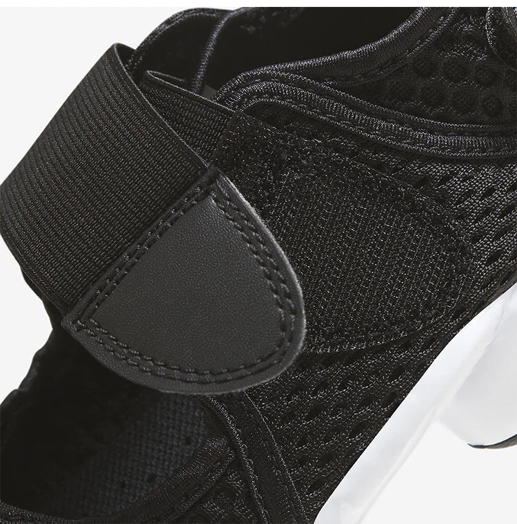 Originální sportovní a volnočasové sandály Nike Air Rift pro větší děti, prodyšné, ze síťoviny, 322359-014