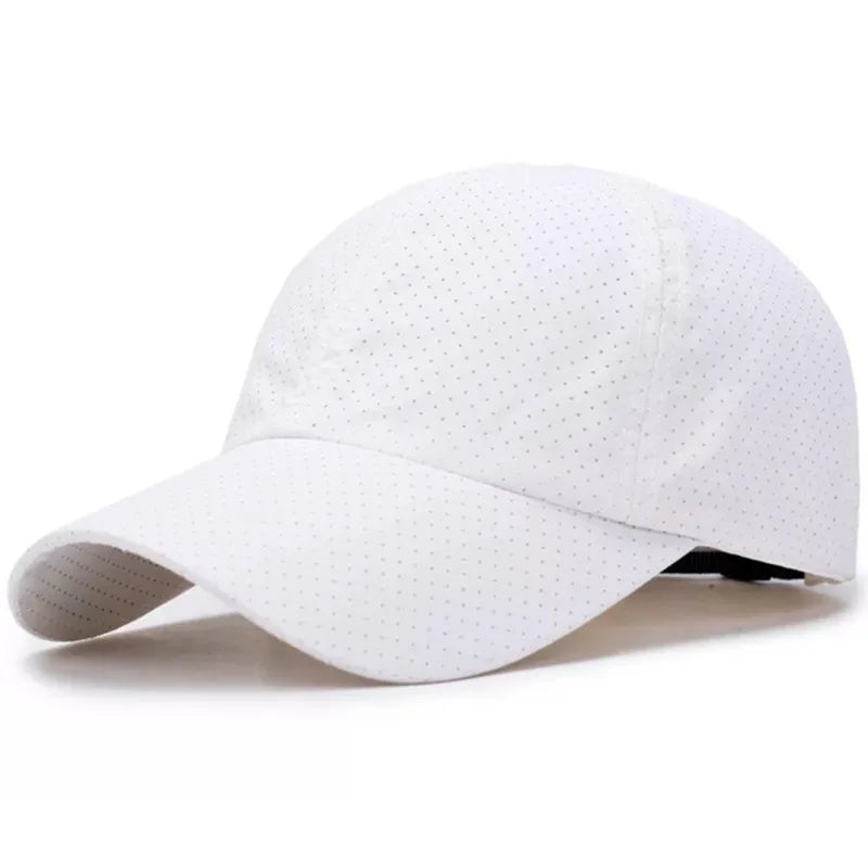 Schnelltrocknende Sonnenkappe für Damen, Outdoor-Freizeit-Sportmütze für Herren, Baseballkappe in Übergröße (60–65 cm), verstellbare Sonnenblende, Schirmmütze