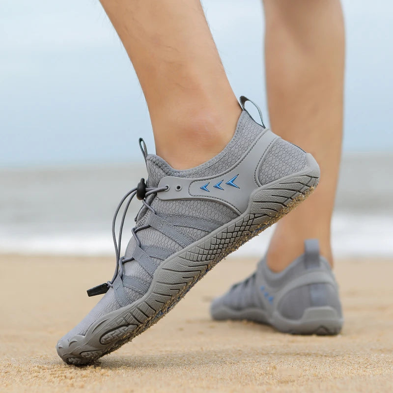 2026 Outdoor Fashion Stylish Men's Travel Hiking Shoes Mesh Lightweight Breathable Sneakers Non-slip Wear-Resistant Running Shoes