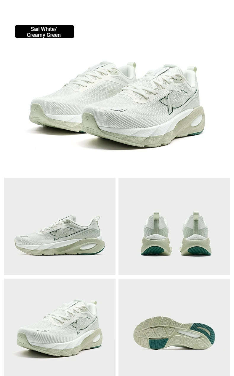 Xtep Lingbu 2.0 Running Shoes Male 2025 Spring ACE Support Feather Foam Sports Shoes Stability Advanced Sneakers 875119110001