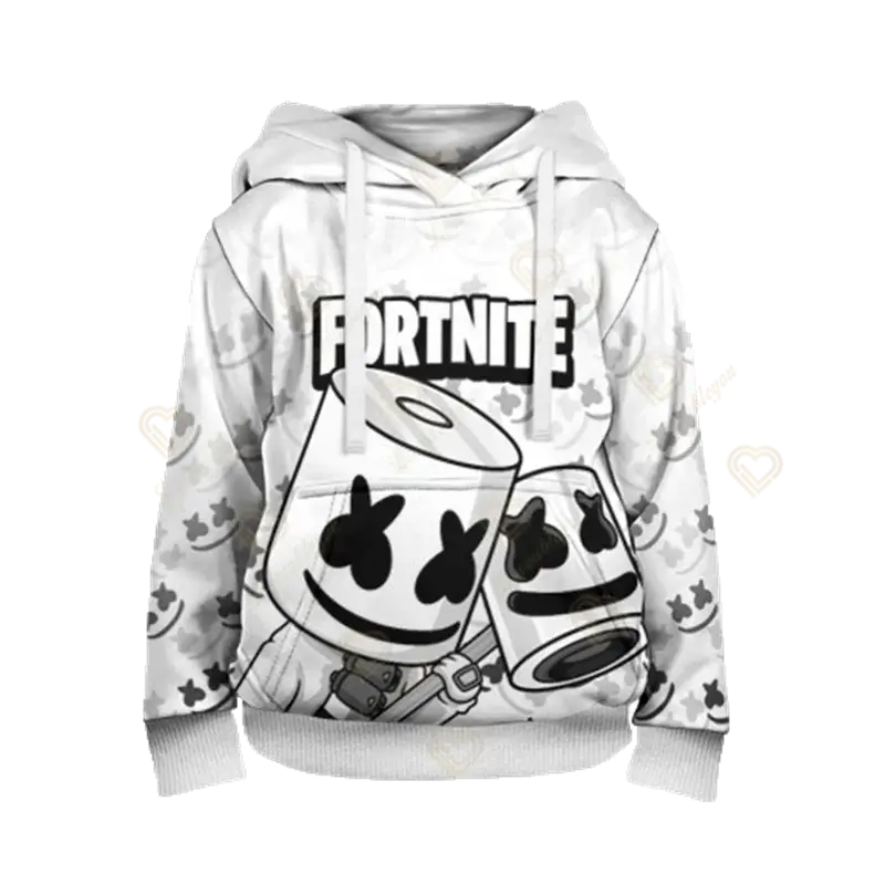 Fortnite Boys Cool Heroes Cosplay Hoodie Cartoon Sweatshirt Kid Clothes Spring Autumn Baby Coat Children Hooded Jacket