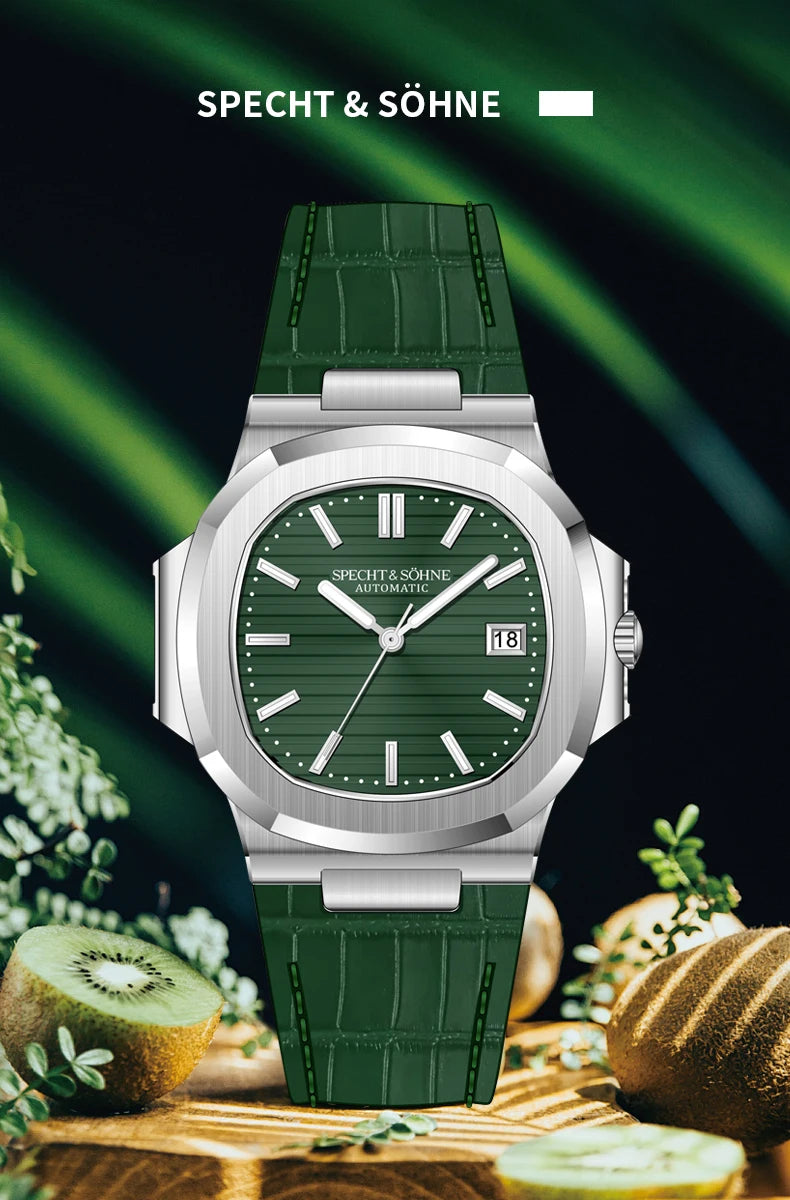 Specht&Sohne 2025 New Classic Men's Watches Luxury Automatic Watch For Men Stainless Steel Sapphire 8215 Mechanical Wristwatch