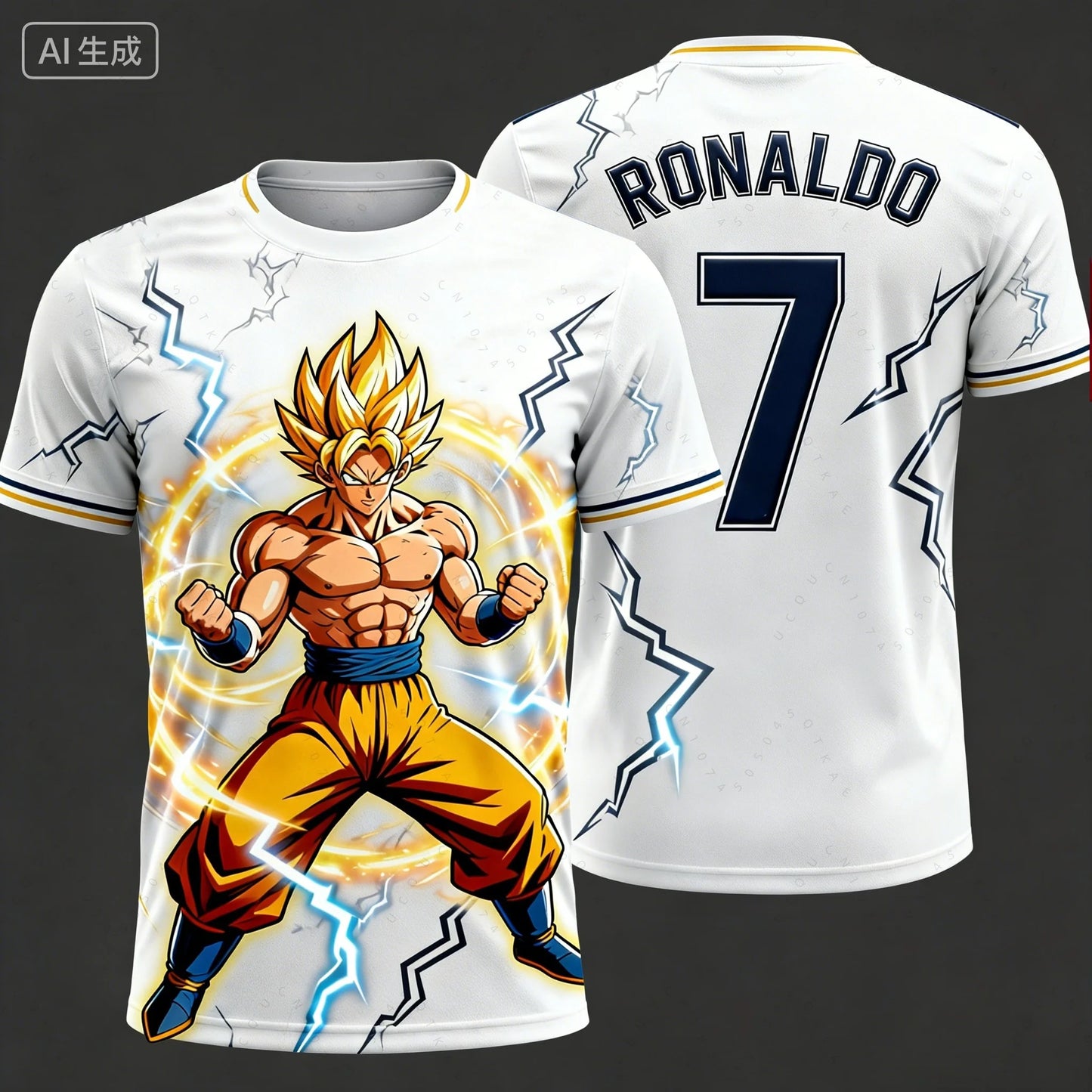 2026 New Arrivals Dragon Ball Z Goku Vegeta Special Edition Football Jersey Ronaldo No.7 Football T-shirt Fan Special Jersey top