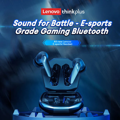 Lenovo GM2 Pro TWS kabellose Bluetooth 5.3-Ohrhörer – HD-Kopfhörer mit Touch-Steuerung und Mikrofon, wasserdichte Sport-Kopfhörer