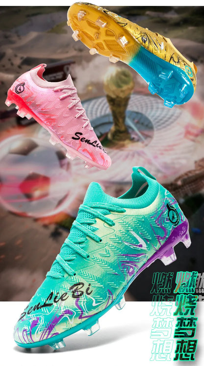 Zapatillas de fútbol profesionales para hombre y mujer de alta calidad, botas de fútbol de moda para hombre, talla grande 46, zapatillas de fútbol sala, deportivas para hombre