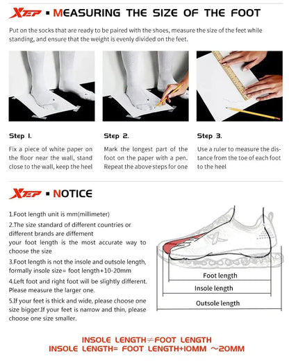 Xtep 2000km 5.0 Running Shoes Soft Universal Sneakers Cushion Durable Jogging Wear-Resistant Lightweight Shoes 874119110023