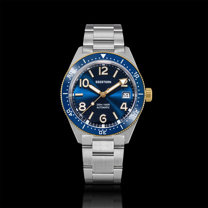 Sugess Diveing Watch of Men Automatic Mechanical Wristwatches 20ATM Waterproof Sapphire NH35A Movement BGW9 Luminous New S434-2