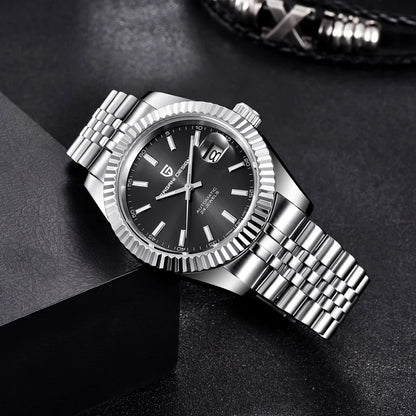 PAGANI DESIGN Men Mechanical Watch Luxury Automatic Watch Jubilee Bracelet Japan Movement 100M Waterproof Sport Wristwatch 1645