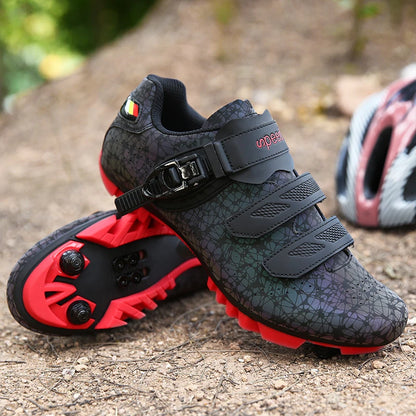 Men's Cycling Shoes Road Bike Sneakers Cleat Self-Locking Mountain Bike MTB Shoes Women's Road Bicycle Speed Best SPD Bike Shoes