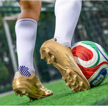 Nouvelles chaussures de football pour hommes, chaussures d'entraînement, chaussures de sport pour terrain gazonné, chaussures de football pour activités de plein air, baskets antidérapantes, chaussures professionnelles po
