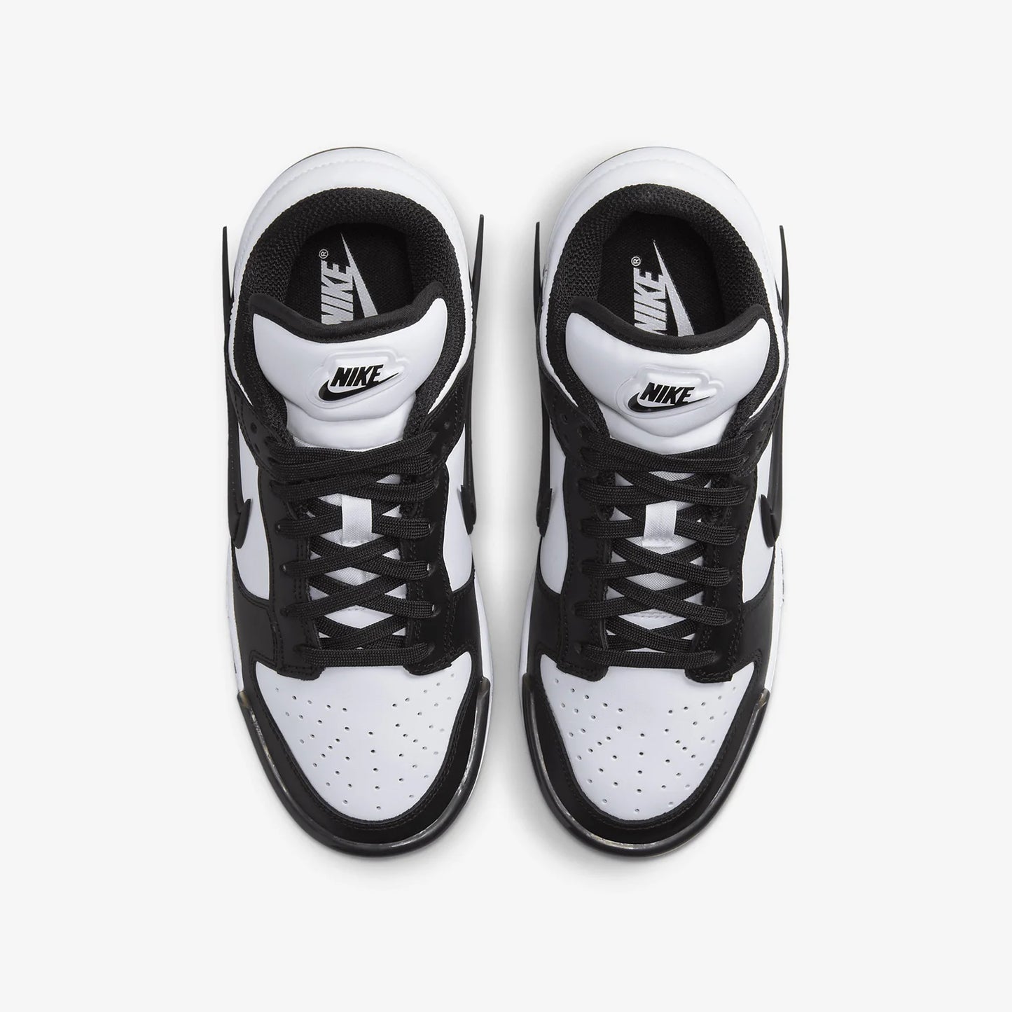 Sapatilhas casuais minimalistas Nike oficiais e autênticas para mulher, respiráveis, com atacadores e sola grossa DZ2794-001