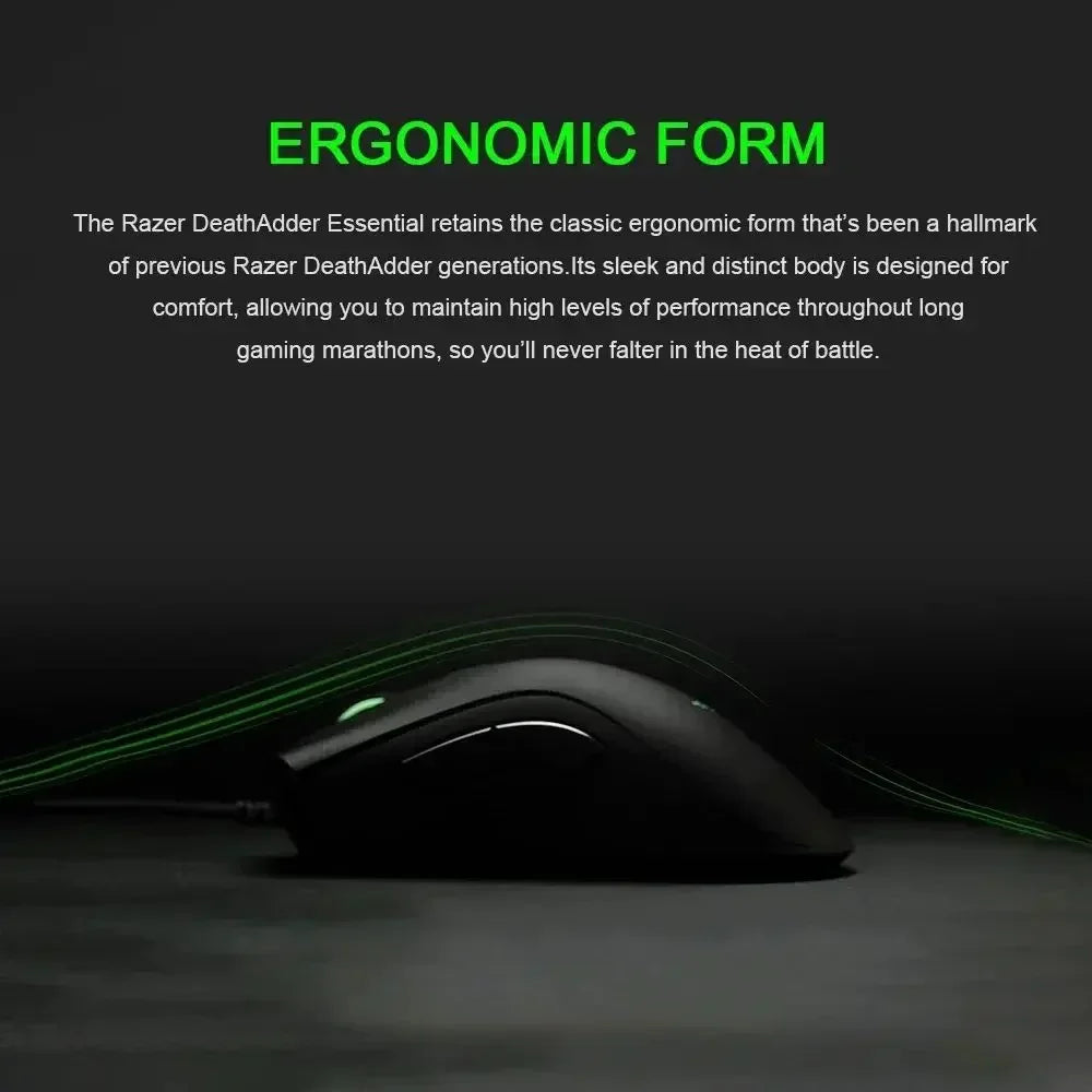 Razer REGALO DI CAPODANNO regalo Thunder Snake Viper Mini mouse gaming cablato per computer e laptop Esports con luce RGB, mouse per mani piccole