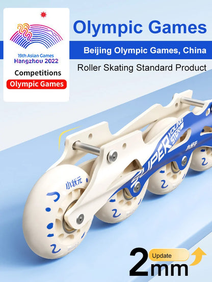 Inline Skates Boy Black Adjustable Size Pink Girl Children Sports Rollerblades High Speed New LED Light-Up Professional