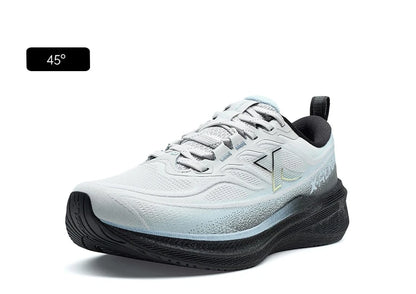 Xtep Running Shoes for Men 2025 Winter Trendy Shock Absorption Cushioning Non-Slip Comfortable Lace-Up Sneakers 875419110045