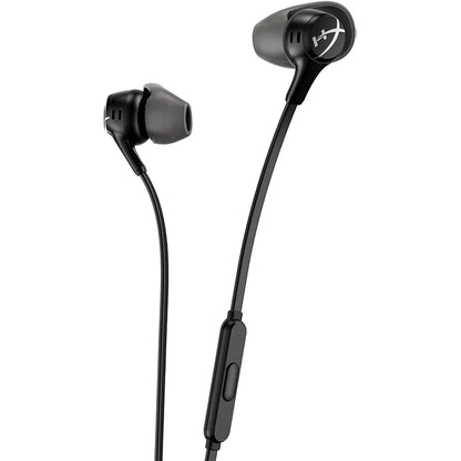 HyperX Cloud Earbuds II Wired Gaming Earphones with Microphone, 3.5mm Gaming Earbuds for PC Mobile Nintendo Switch, High-Fidelity In-Ear Headphones
