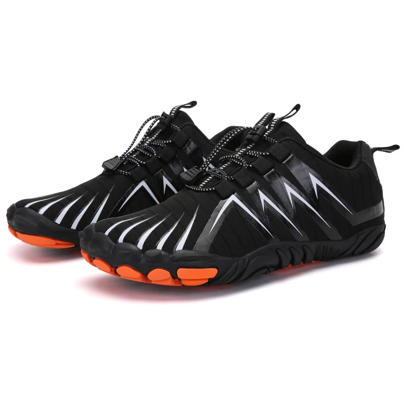 Men's Cross-Trainer | Barefoot & Minimalist Shoe | Zero Drop Sole | Wide Toe Box Aqua Shoes Five-Finger Swimming Shoes