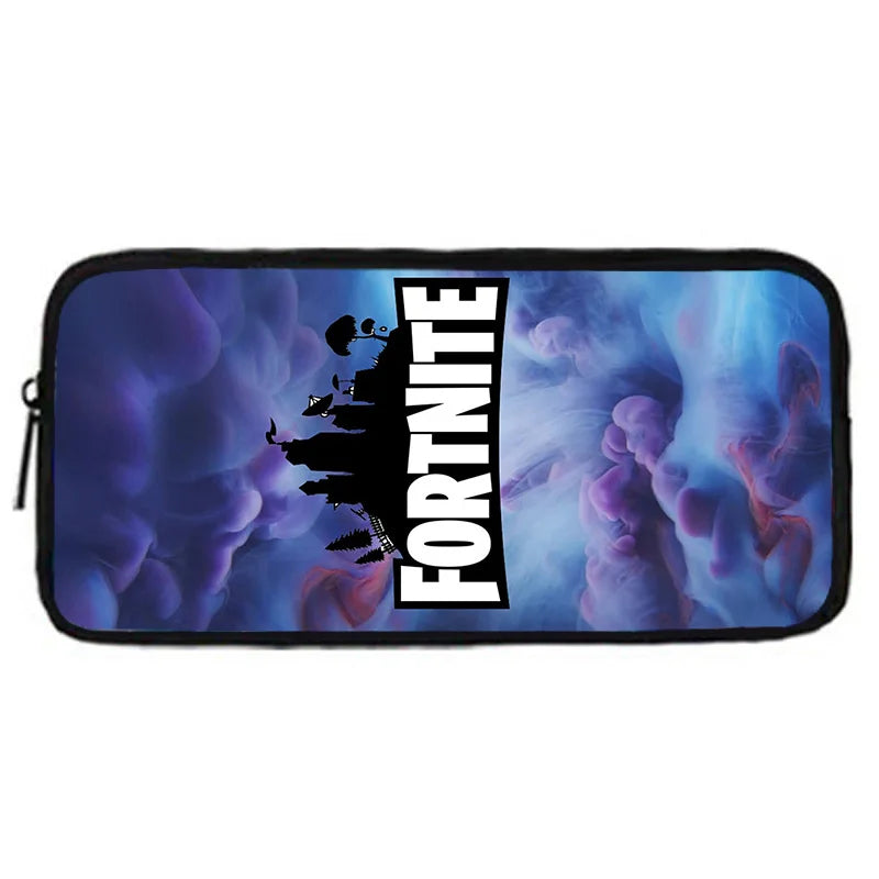 Hot Game Design Child Backpacks F-FortniteS Lunch Bag Pencil Case, Pupil Large Capacity School Bags for Boys and Girls, Best Gift