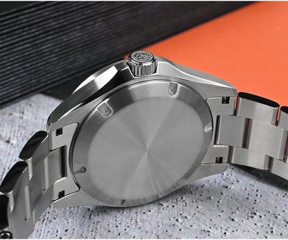 Reloj de lujo para hombre San Martin 39mm con esfera de aventurina, NH34 GMT automático mecánico, zafiro, resistente al agua, luminoso, SN0129