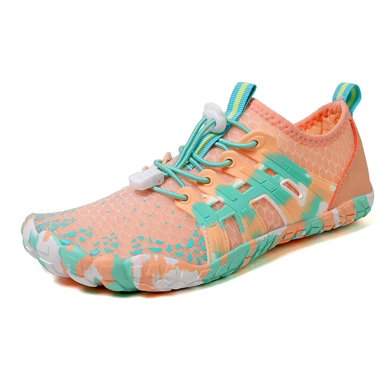 Unisex Quick-Drying Breathable Aqua Shoes Barefoot Beach Footwear for Adults and Kids Gym Outdoor Training Sneakers Size 28-46