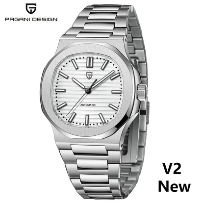 2026 New PAGANI DESIGN 40MM Men's Watches Luxury Automatic Watch For Men Mechanical WristWatch Stainless Steel Sapphire glass