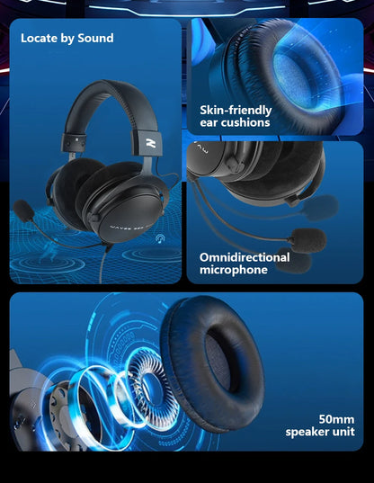 Auriculares de estudio TALOMEN W550x – Auriculares profesionales de monitorización para DJ, circumaurales y con cable, con transductores de 50mm y cable desmontable