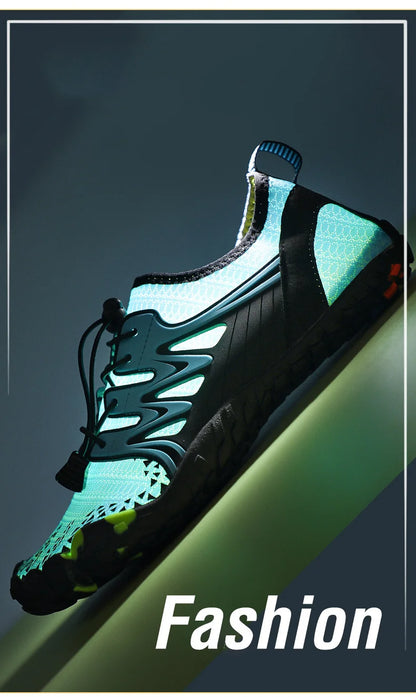 Zapatos acuáticos unisex de secado rápido con drenaje para vadeo, playa, deportes acuáticos, natación, yoga, buceo, surf y uso barefoot