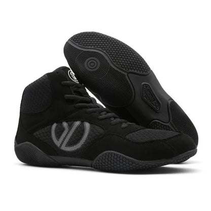2026 New Trend Wrestling Sneakers Men Breathable Gym Training Shoes Non-Slip Men's Fighting Shoes Mid-Top Boxing Shoes for Men