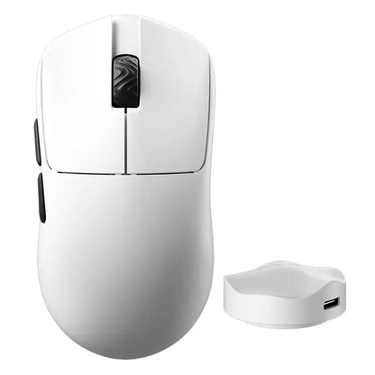 Ratón inalámbrico SCYROX V6 no poroso para esports, 40g, 750IPS, con receptor 8k, respuesta rápida, Pixart 3950, alta calidad, 8KHz, controlador web