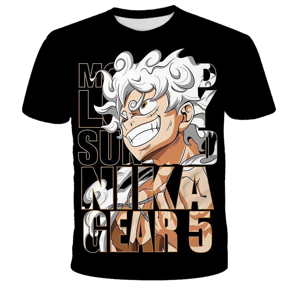 Anime Dragon Ball Son Goku 3D Print Kids T Shirt Summer Fashion Casual T-shirt Boy Girl Unisex Children's Clothing Tshirt Tops