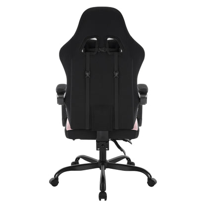 WOLTU Massage Gaming Chair Ergonomic Gamer Chair with Footrest, Lumbar Support, Adjustable Headrest, Swivel Computer Office Chair