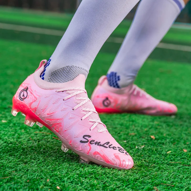 Zapatillas de fútbol profesionales para hombre y mujer de alta calidad, botas de fútbol de moda para hombre, talla grande 46, zapatillas de fútbol sala, deportivas para hombre