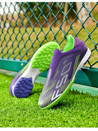 New Men Sneakers Match Grass Cleats High-quality Soccer Shoes Futsal Football Boots Non-Slip Indoor Hot-selling High-top Outdoor