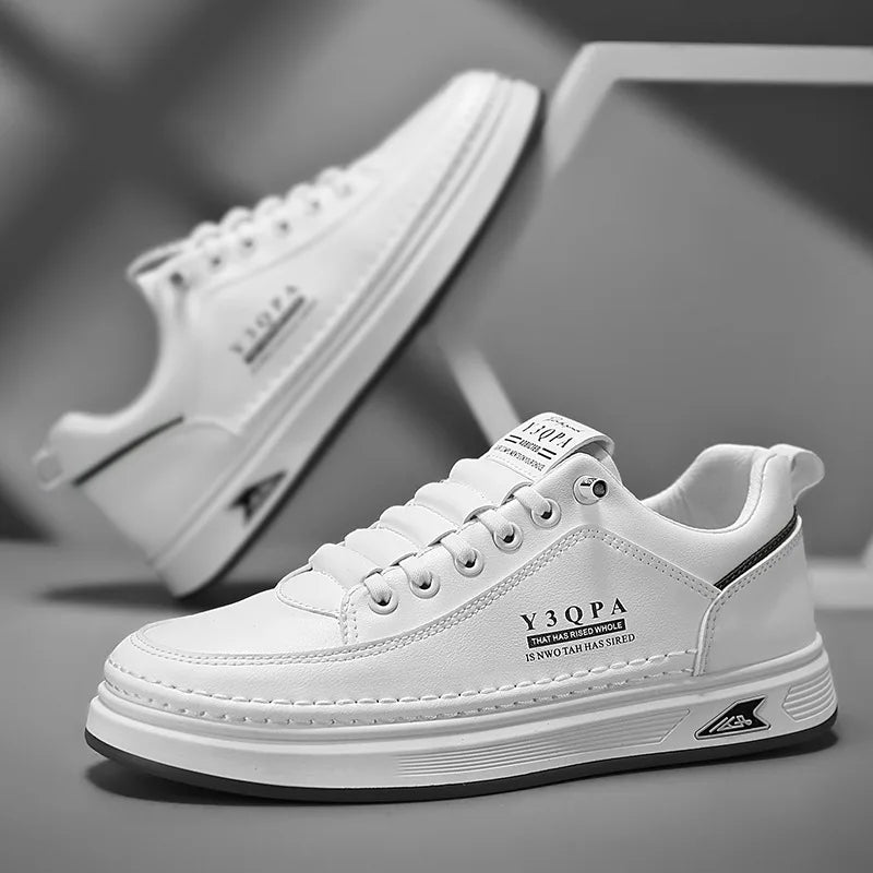 Men's Summer Fashionable Casual Driving Shoes Sporty Slip-On Loafers Versatile Comfortable Breathable Wear-Resistant Leather -..