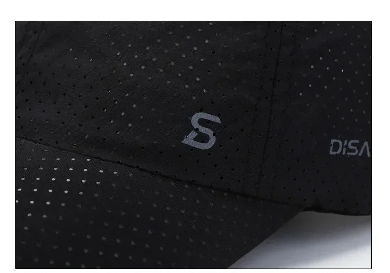 Fashion Design Running Cap Thin Quick Drying Breathable Duck Tongue Outdoor Men's Sun Summer Fishing Avisor Baseball Cap