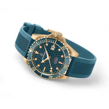 Boderry Seaturtle Titanium Diver Watch Men Luxury Bronze Watches Automatic Mechanical Wristwatch Sport 200M Waterproof Luminous