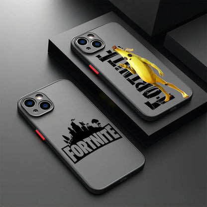 Funda para móvil Hot Game F-Fortnites para Xiaomi Redmi Note 14 13 12 12S 11 11S 10 10S 9T 9S 8 7 Pro Plus 4G 5G, cubierta trasera transparente mate
