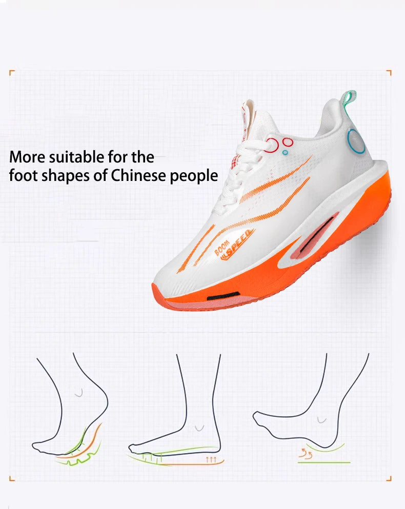 Carbon Plate Running Shoes Men Women Professional Marathon Racing Sneakers Breathable Lightweight Road Running Training Shoes